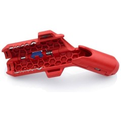 KNIPEX ErgoStrip Stripping Tool - Precision and Comfort for Effortless Wire Stripping (4003773079927)